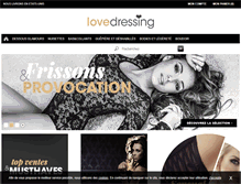 Tablet Screenshot of lovedressing.com